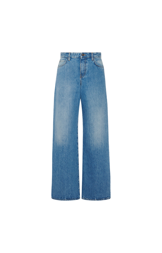 The Row Eglitta Jean in Blue — front view