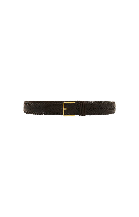 The Row Fisherman Belt in Brown — front view