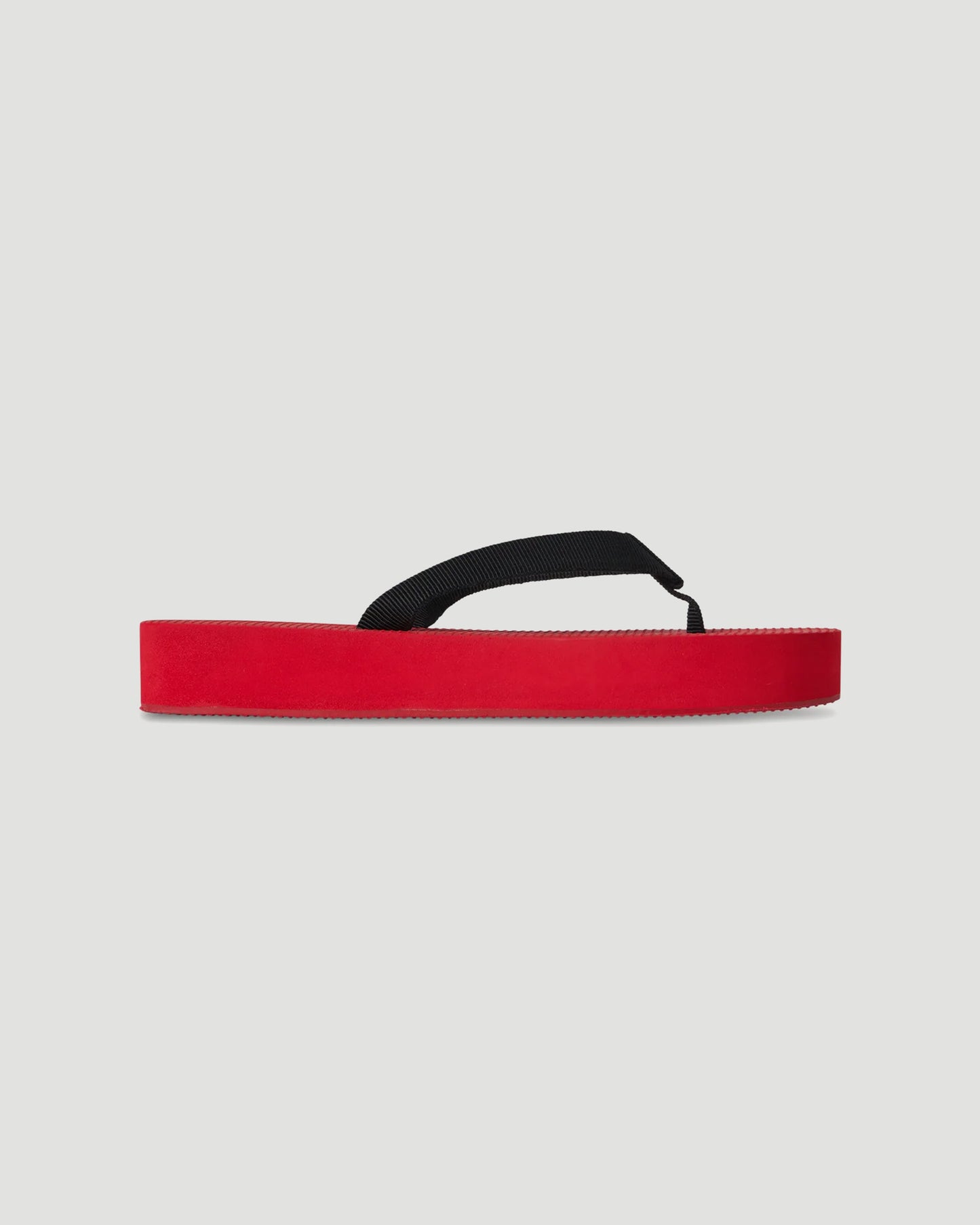Dune Flatform Sandal in Rubber