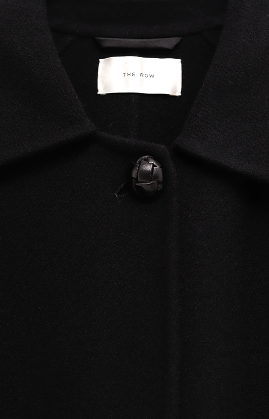 The Row Ina Coat in Black — product photo 2