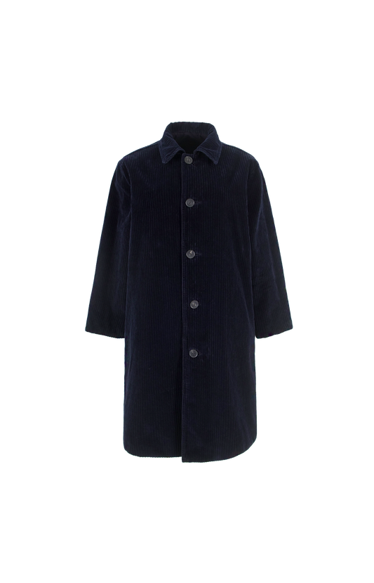 Etoli Reversible Coat in Navy