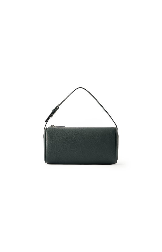 The Row 90's Bag in Dark Pine — front view