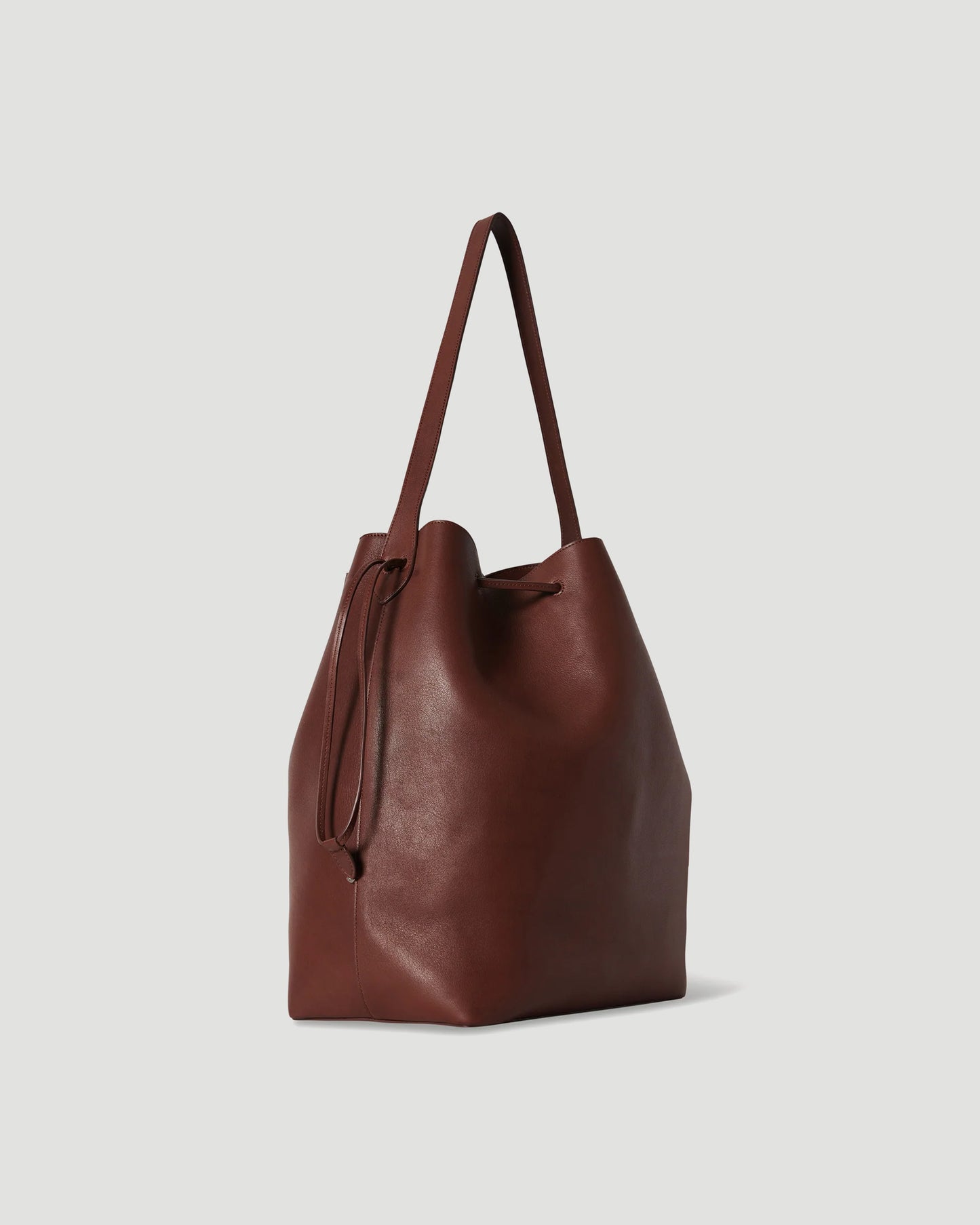 Belvedere Tote Bag in Coffee Brown