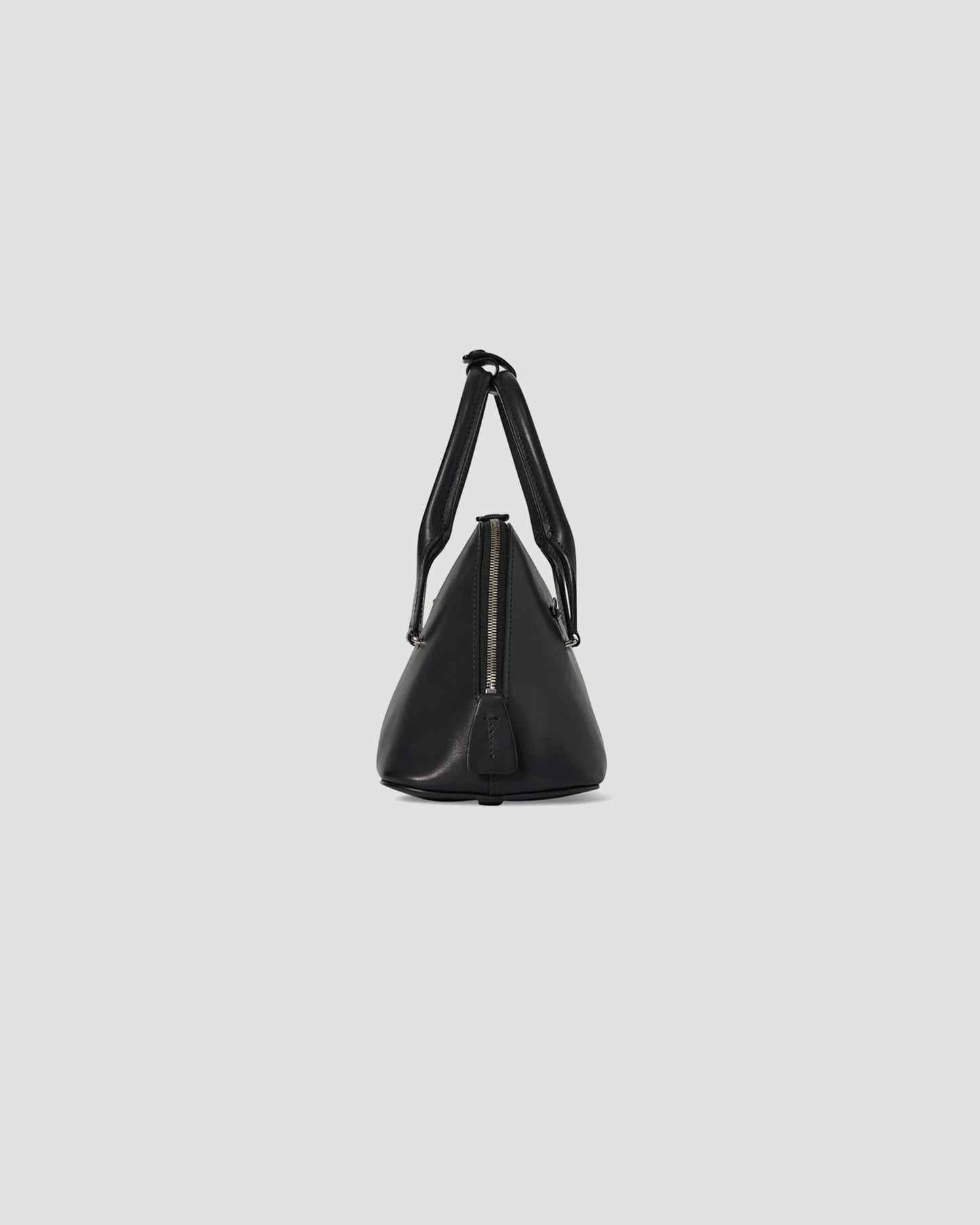 Mini Devon Bag in Black Calfskin Leather