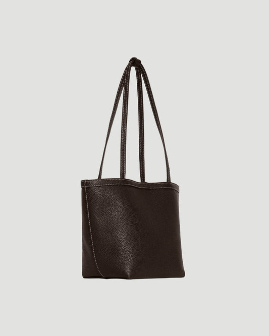 Medium Park Tote Stitch Bag in Leather