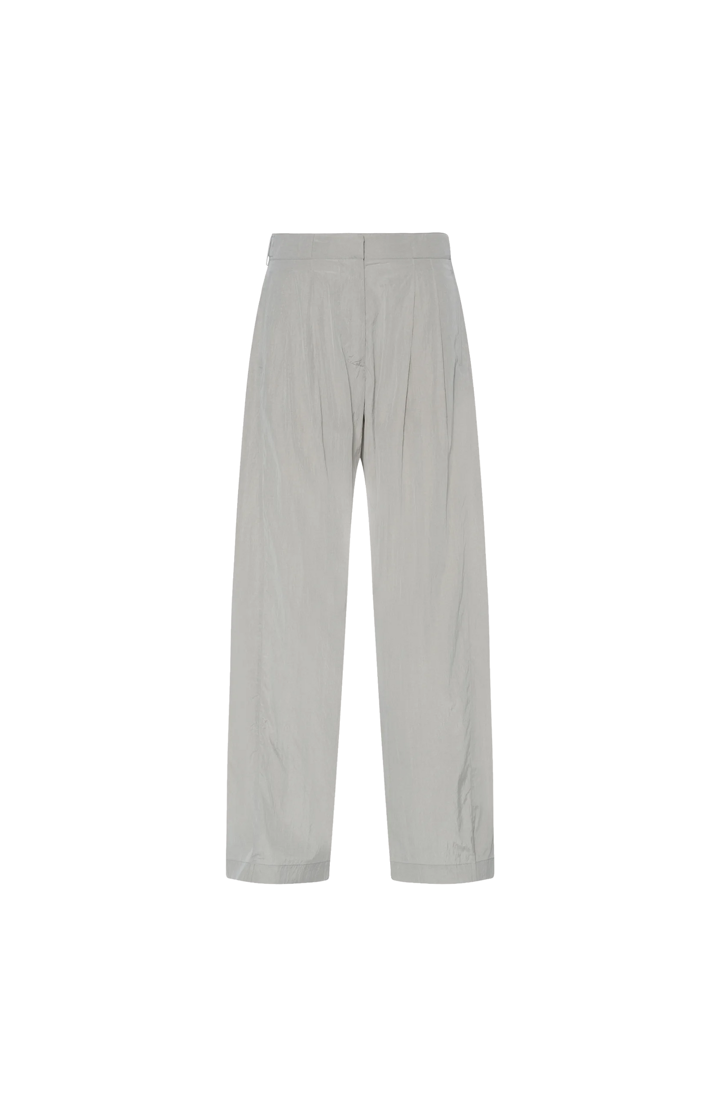 Light gray pants on a white background