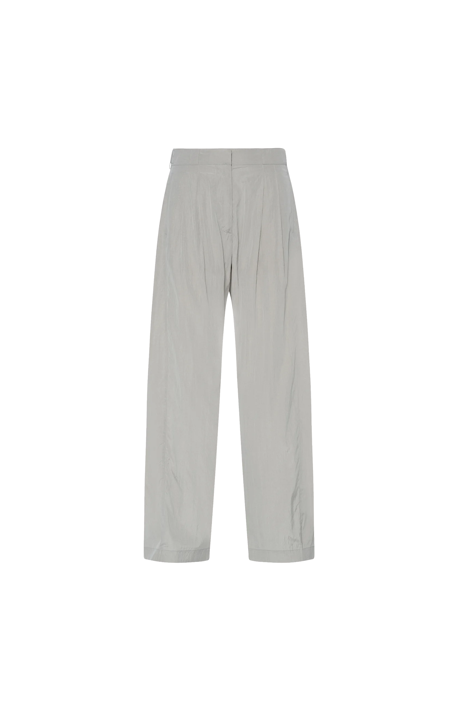 Light gray pants on a white background