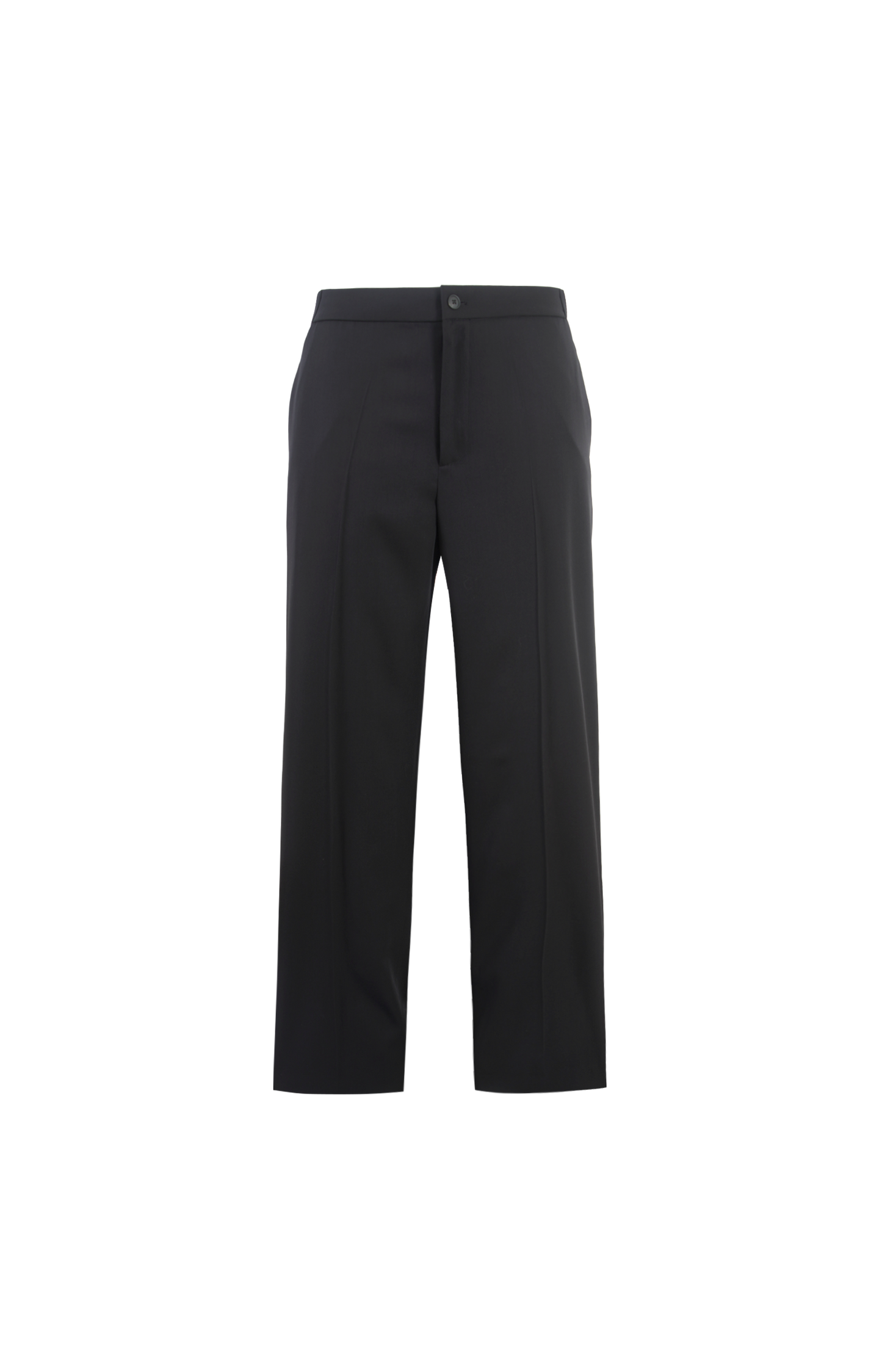 Black Wool Trousers
