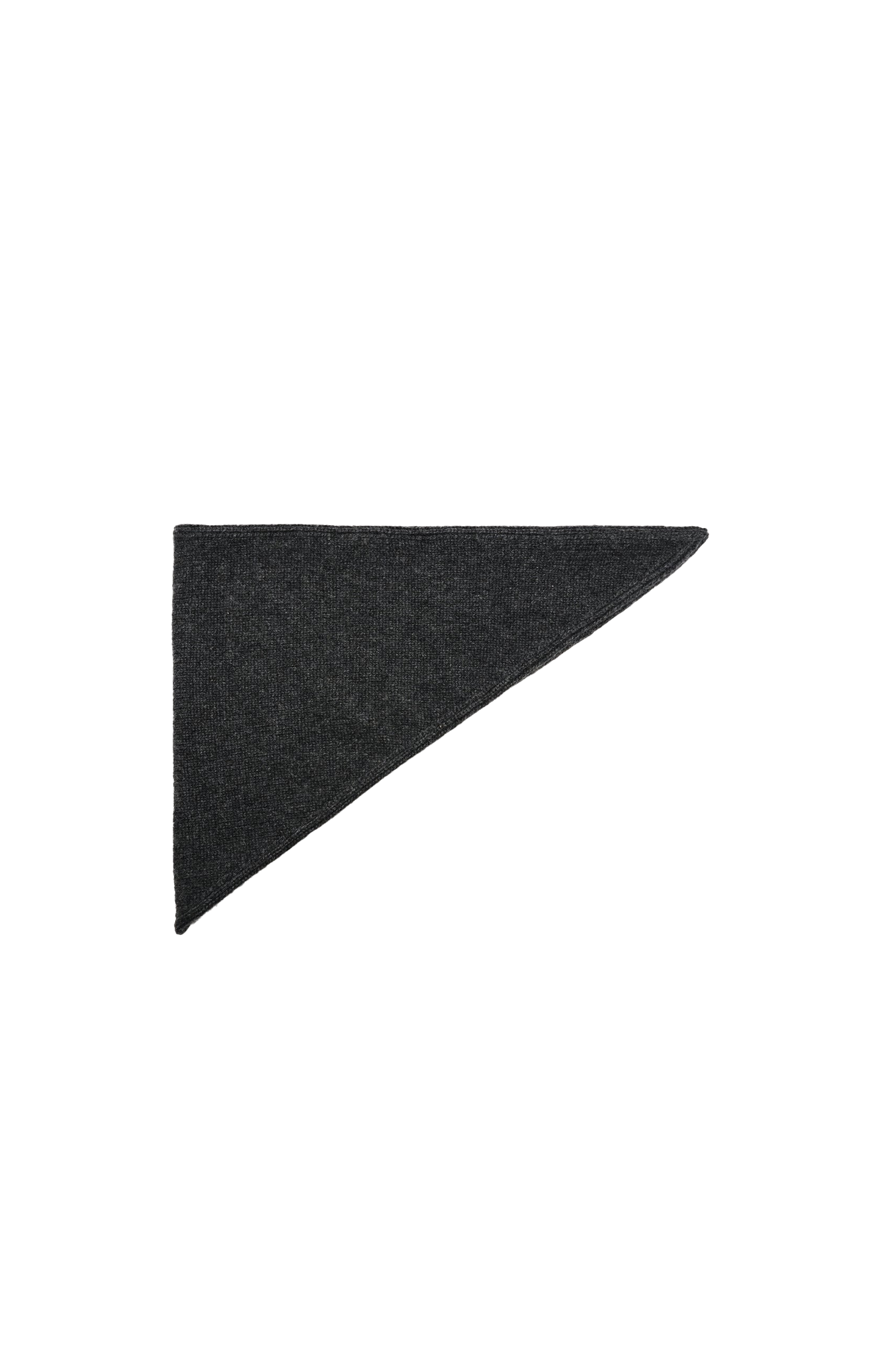 The Row Pyrite Scarf in Charcoal Melange — product photo 2