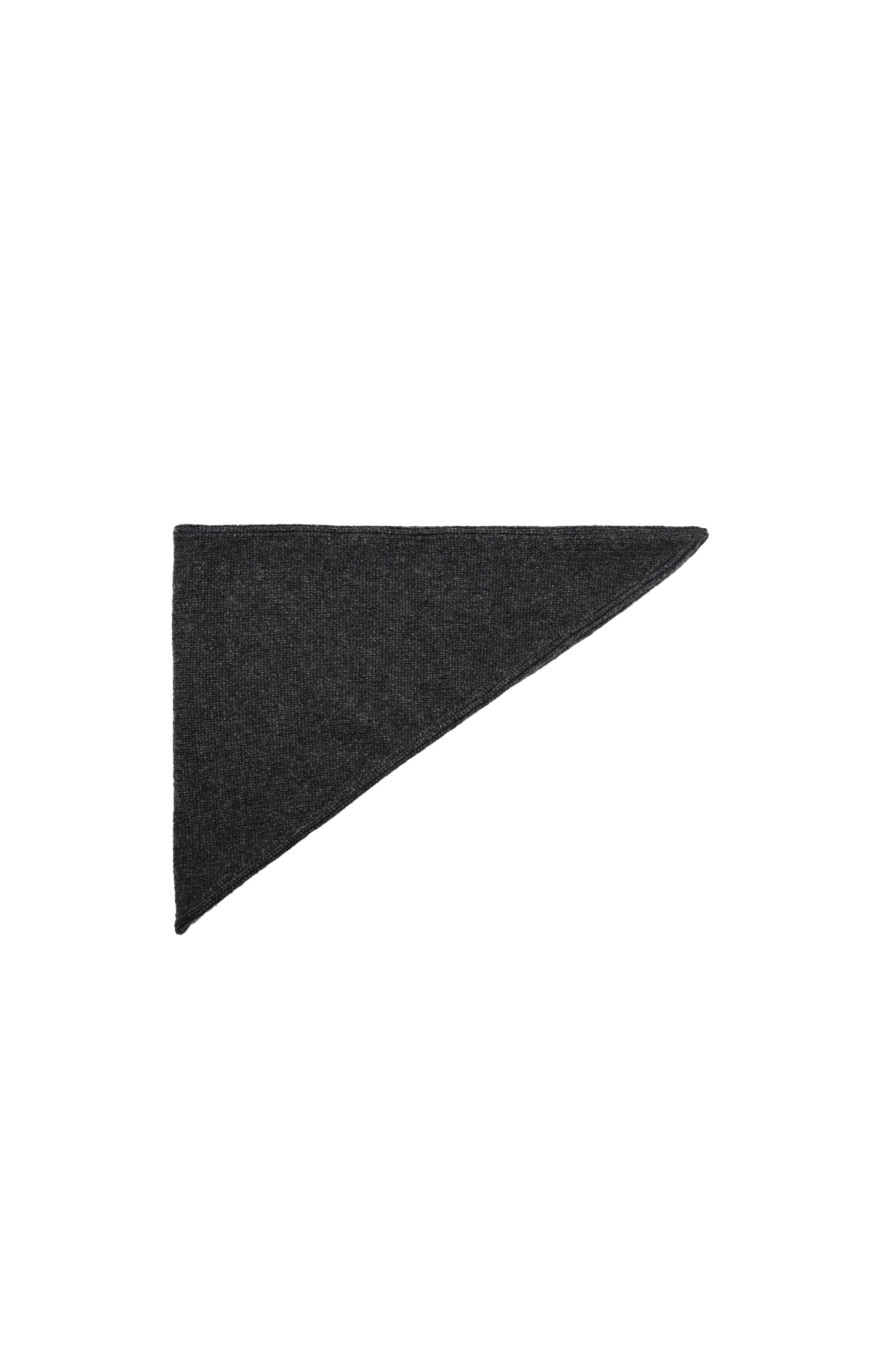 The Row Pyrite Scarf in Charcoal Melange — product photo 2