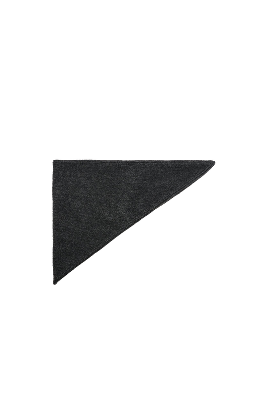 The Row Pyrite Scarf in Charcoal Melange — product photo 2