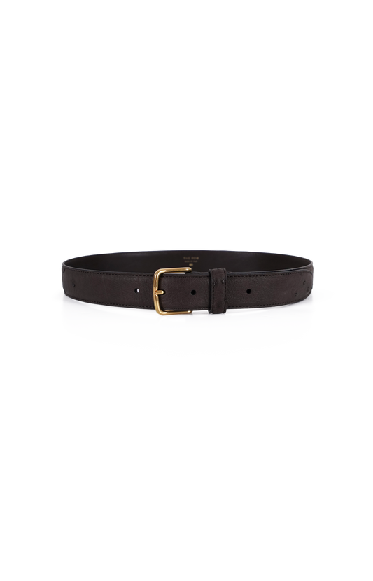 Classic Belt in Dark Brown