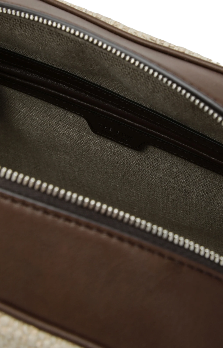 India 12 Canvas and Leather Bag