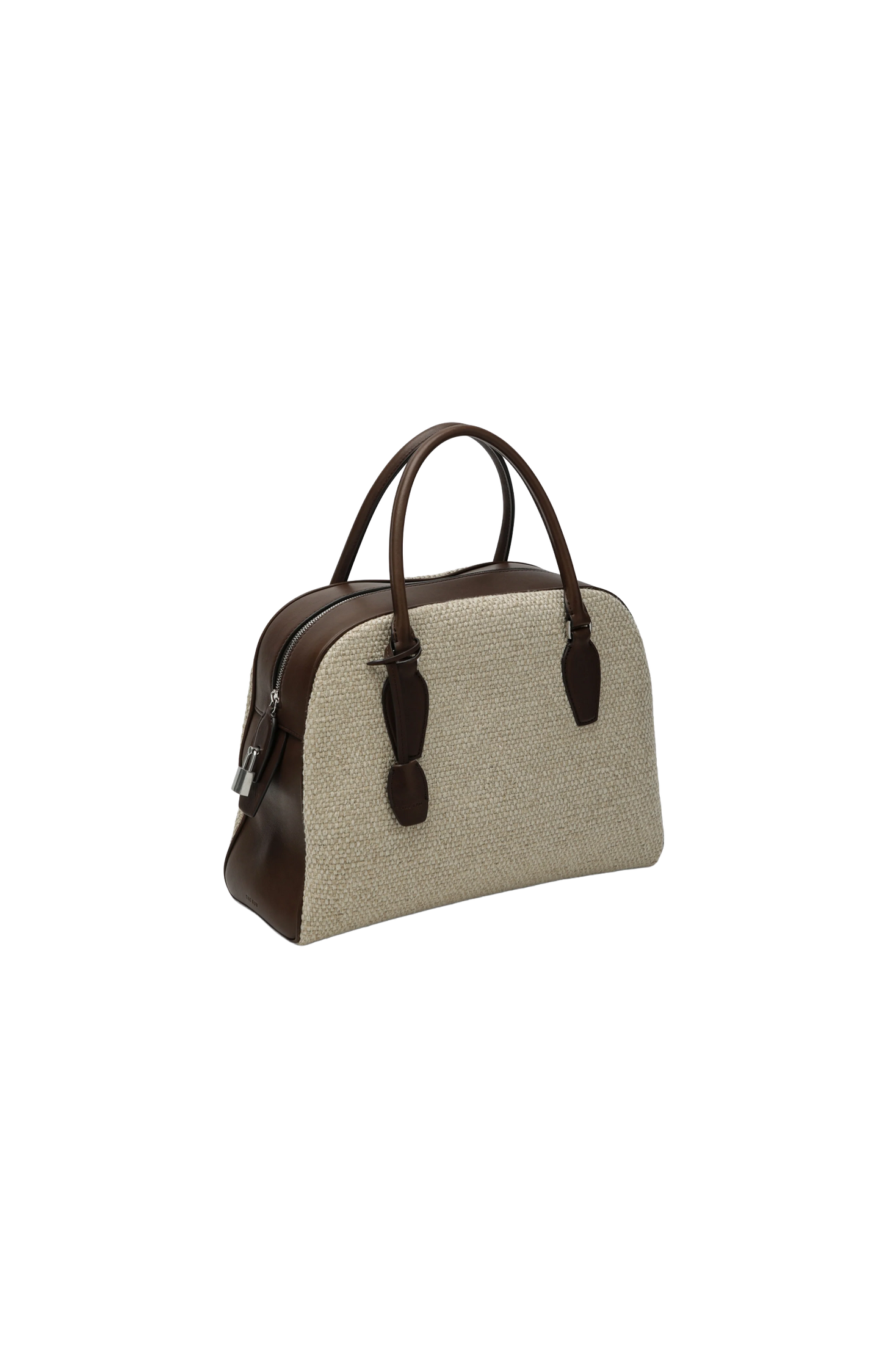 India 12 Canvas and Leather Bag