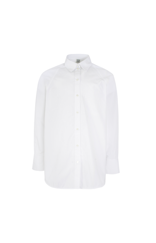 White Poplin Shirt