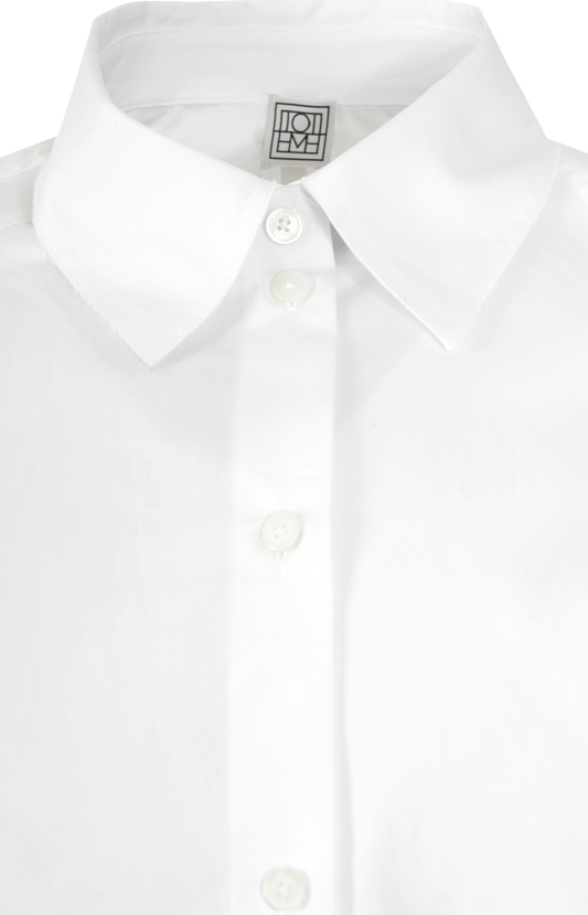 White Poplin Shirt