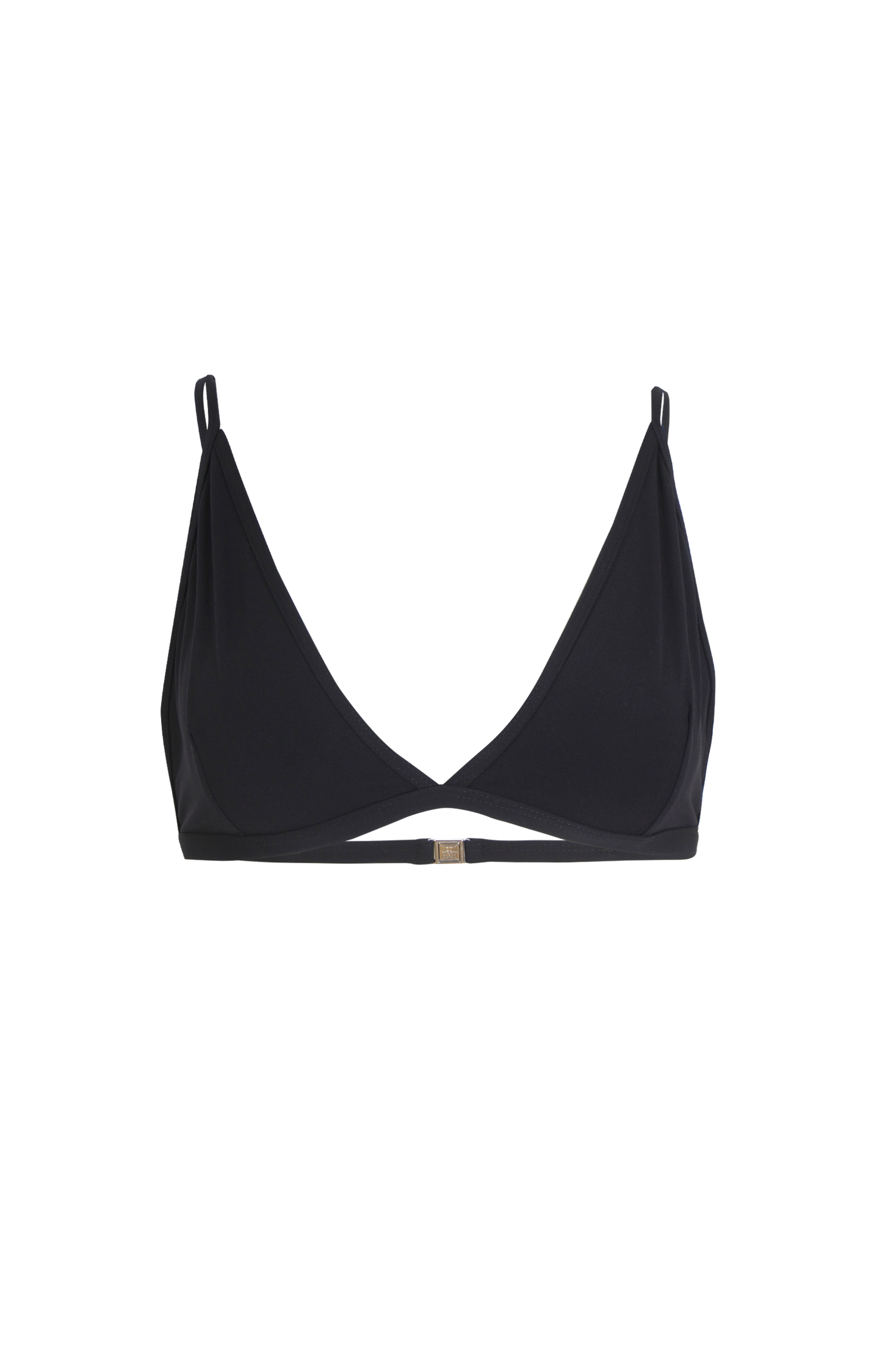 Triangle Bikini Top in Black