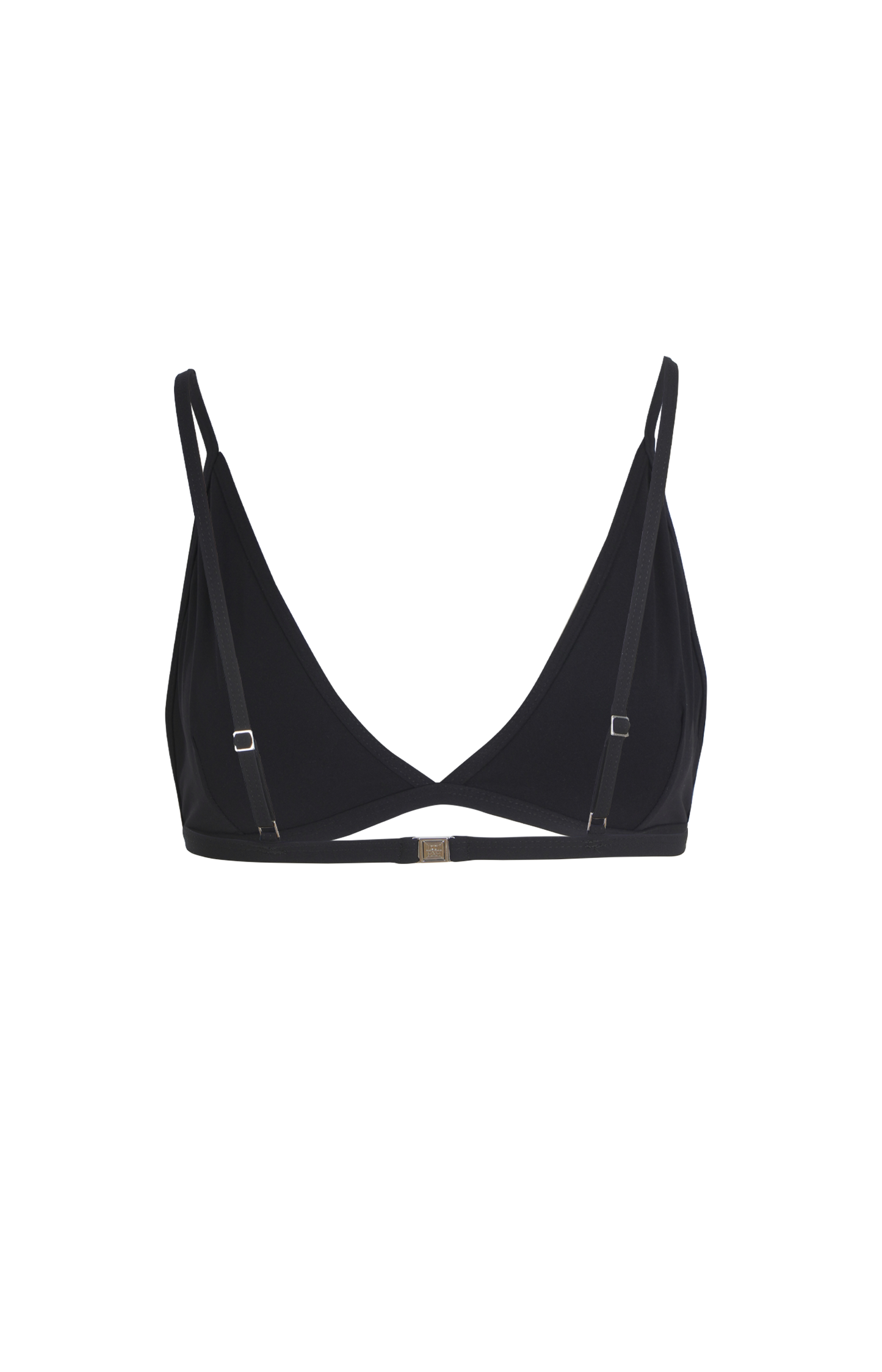 Triangle Bikini Top in Black