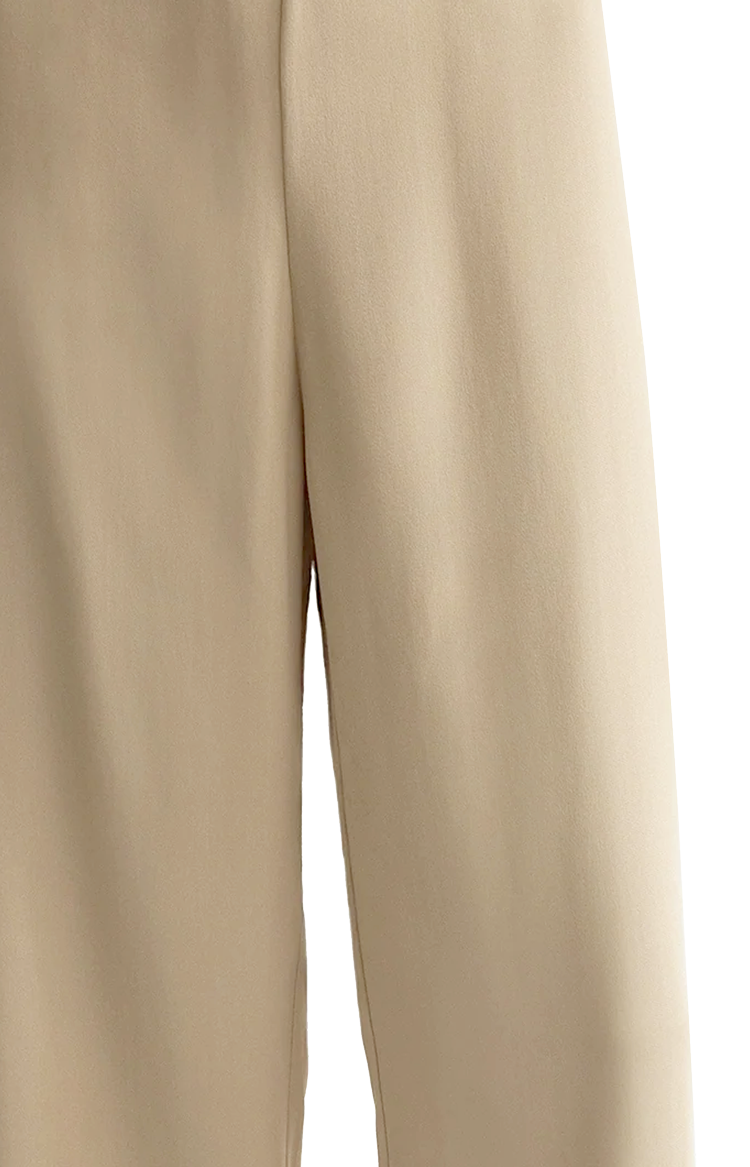 Toteme Lounge Viscose Trousers in Rock — product photo 2