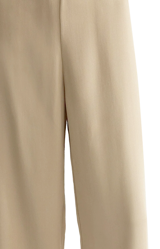 Toteme Lounge Viscose Trousers in Rock — product photo 2