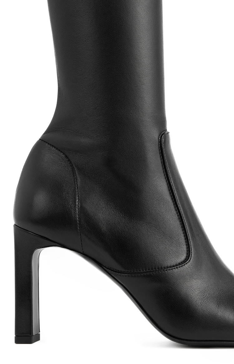 Toteme Nappa Over-The-Knee Boots in Black — product photo 4
