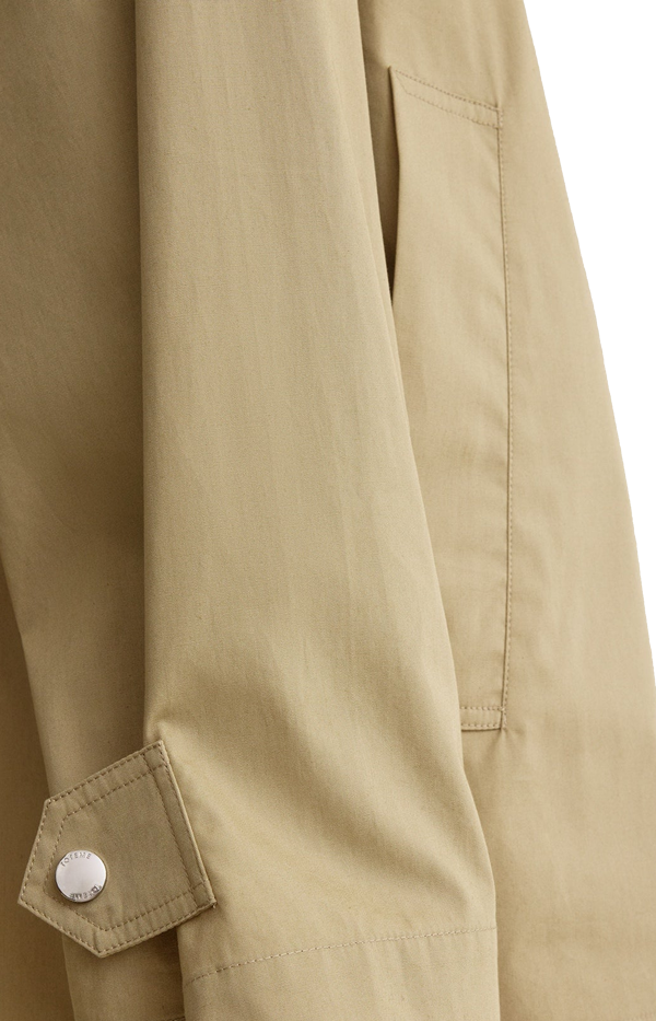 Technical scarf jacket