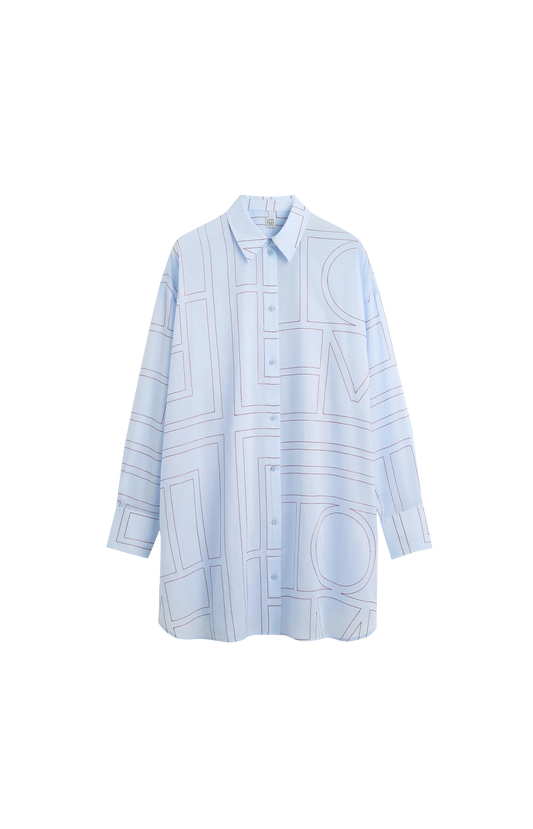 Oversized Monogram Shirt