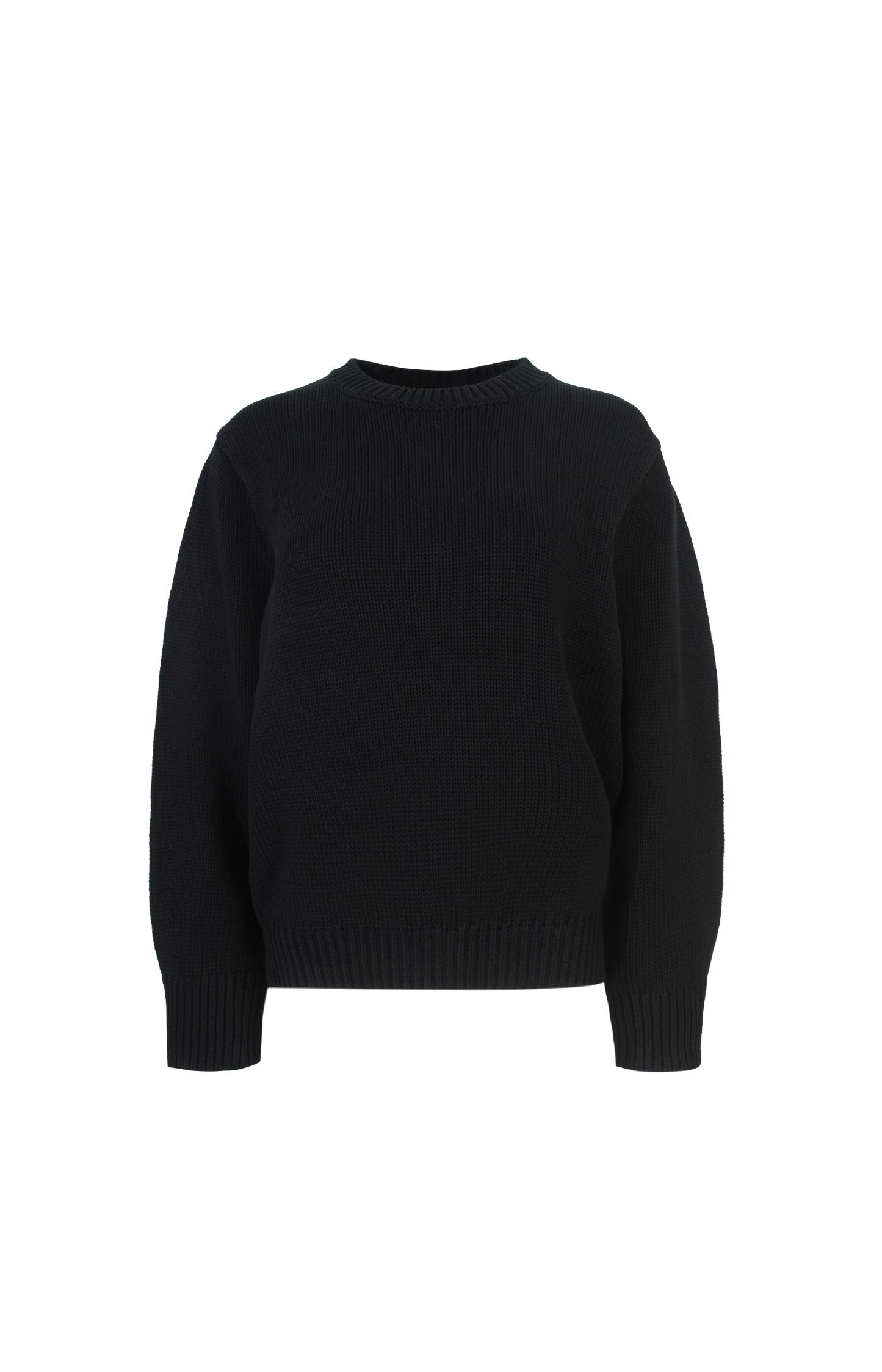Crewneck Sweater in Black
