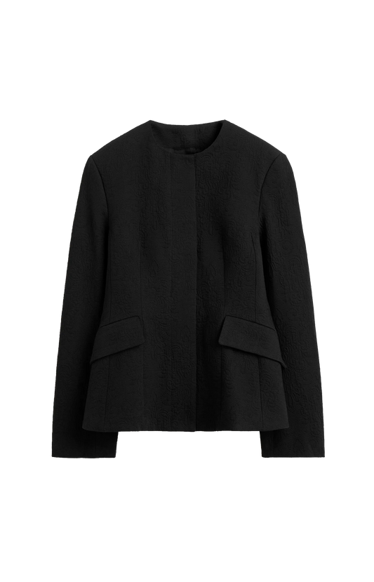 Jacquard Cotton Jacket