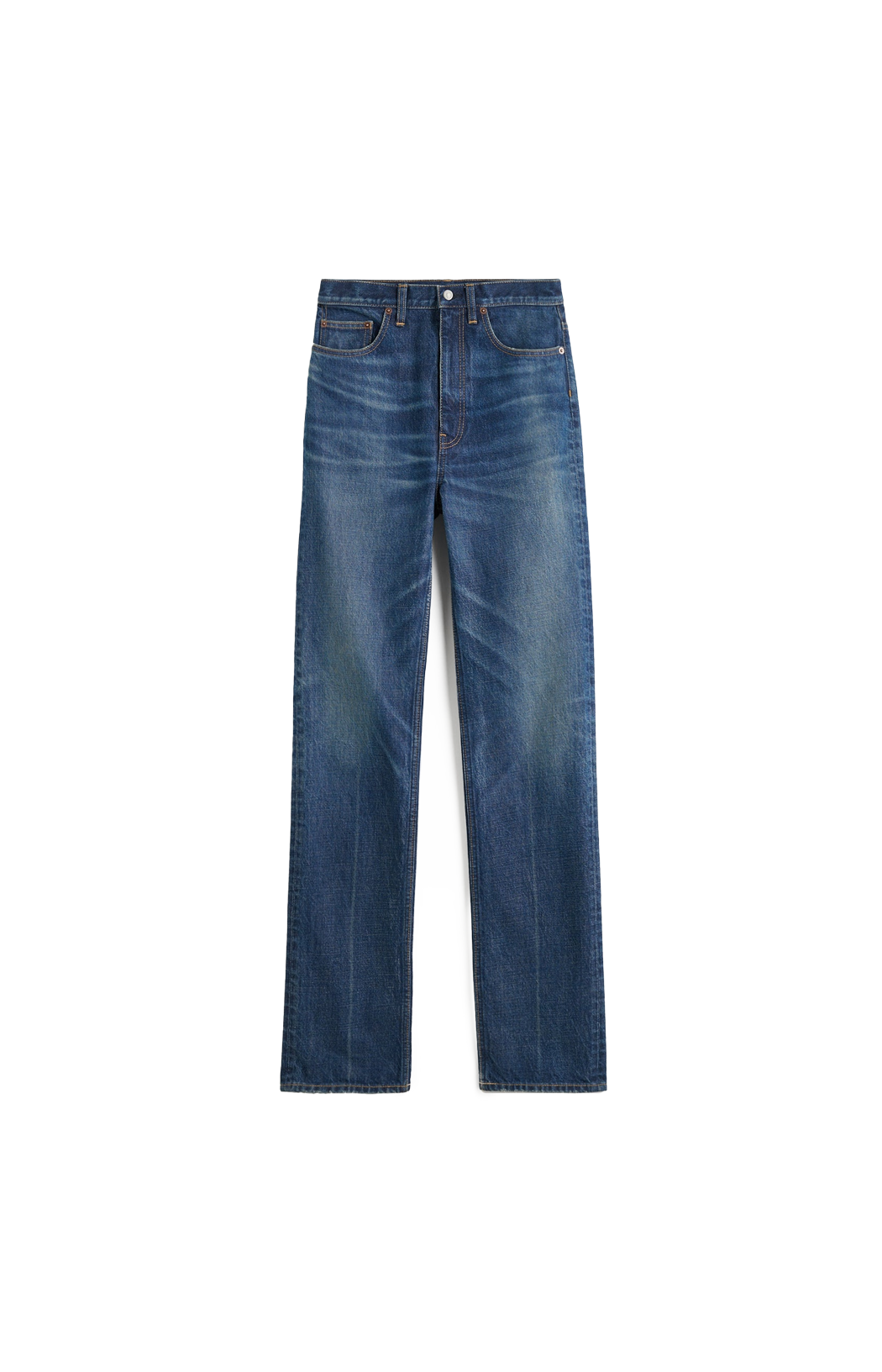 Classic Slim Denim Full Length in Faded Blue