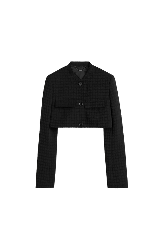 Micro Blazer in Black