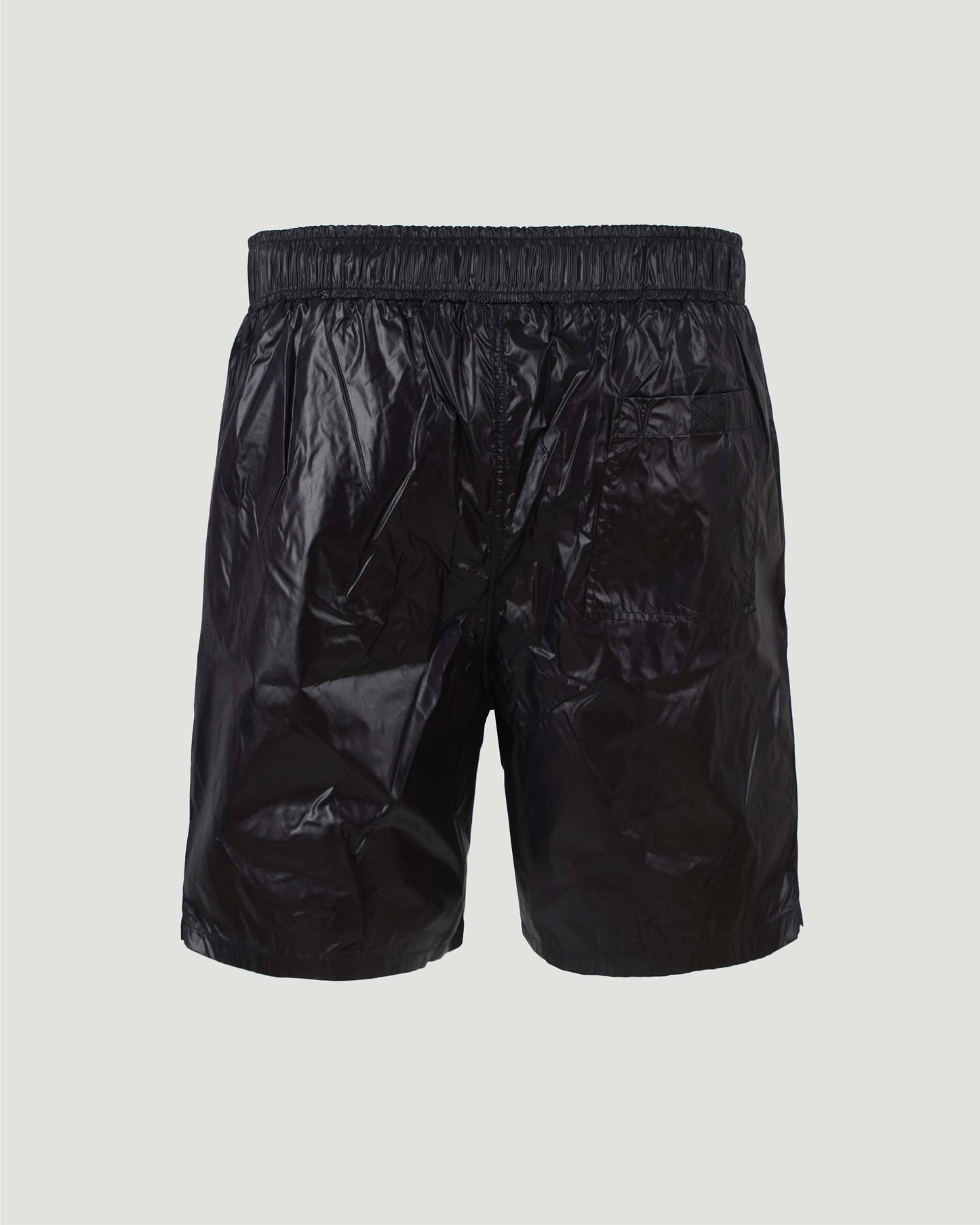 Black Swim Shorts With Logo