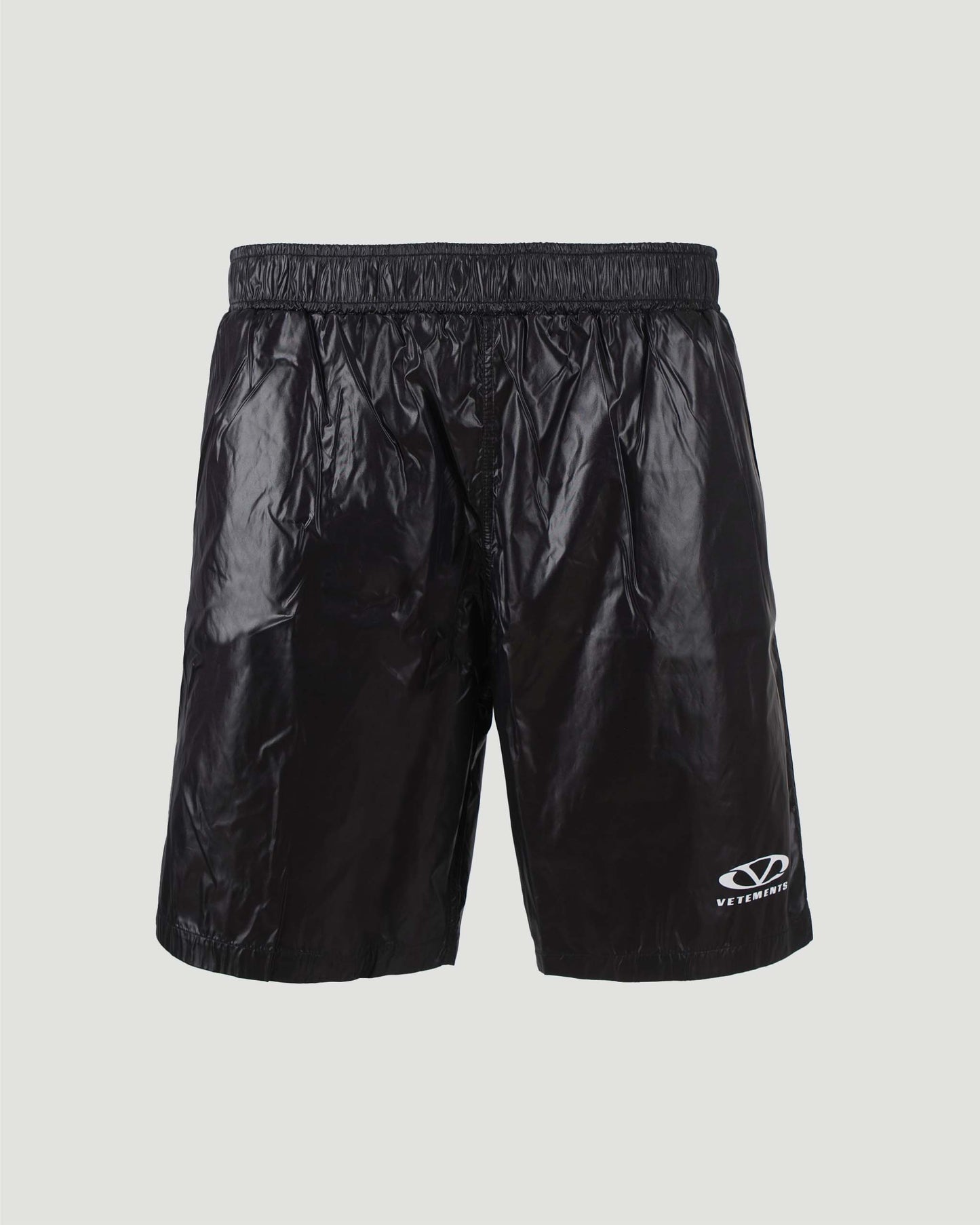 Black Swim Shorts With Logo