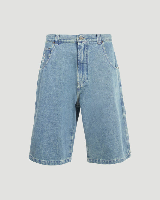 Biker Cross Hip-Hop Denim Shorts