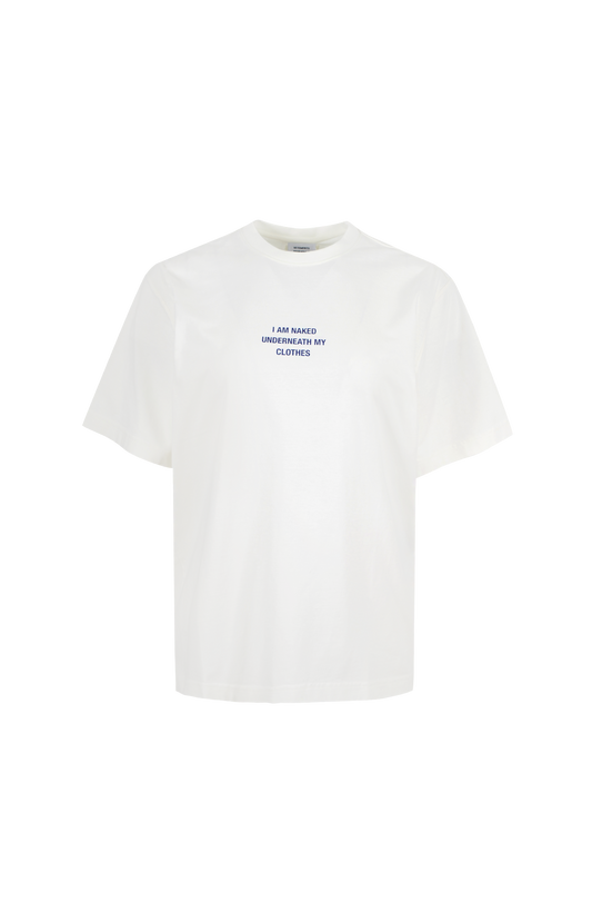 Ivory T-shirt with print