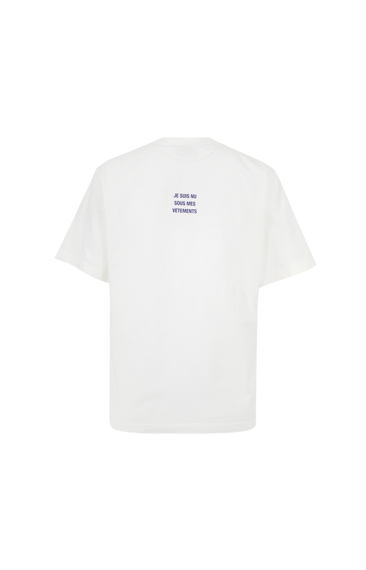 Ivory T-shirt with print