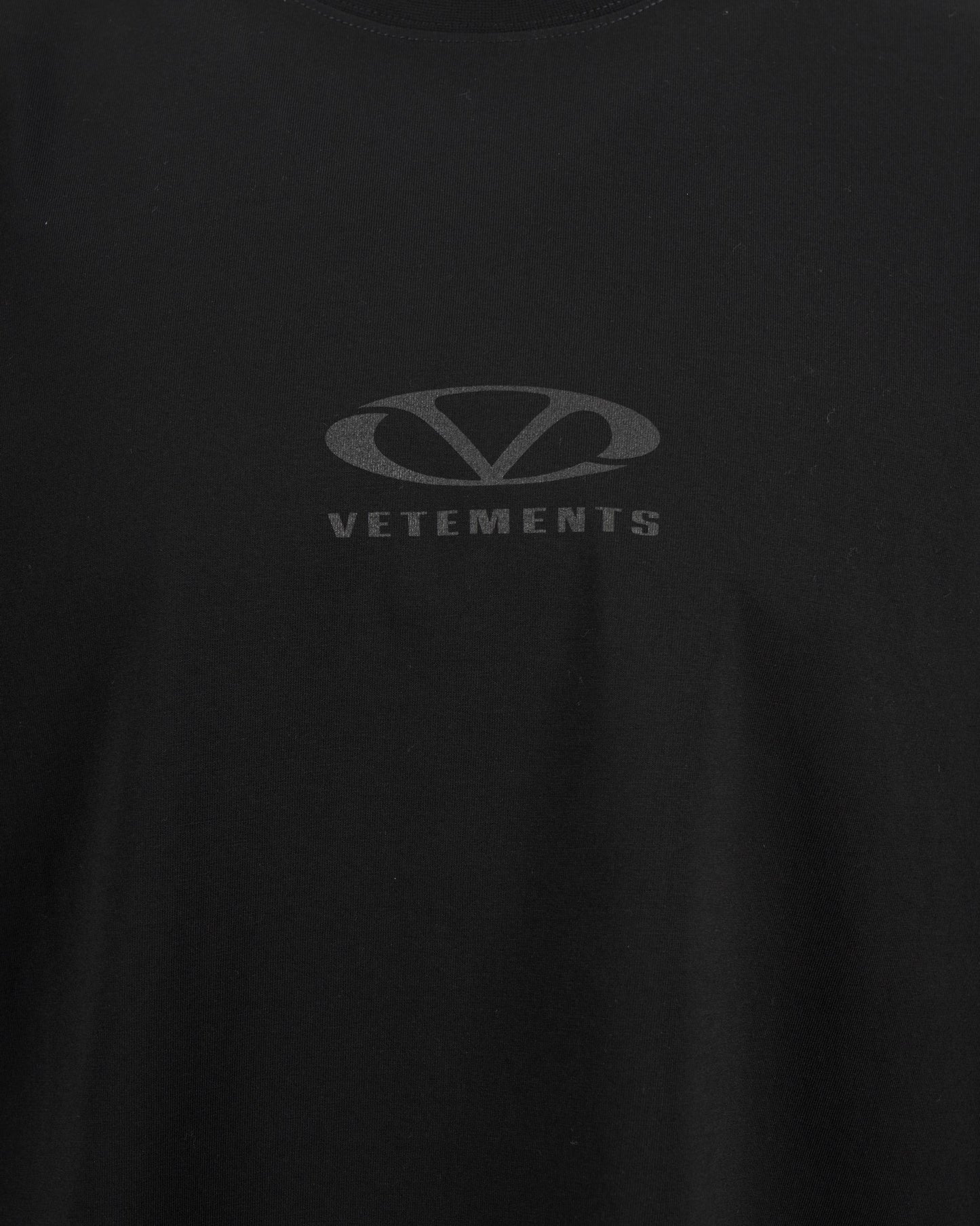 Black T-Shirt With Logo