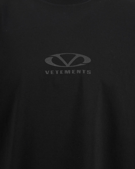 Black T-Shirt With Logo