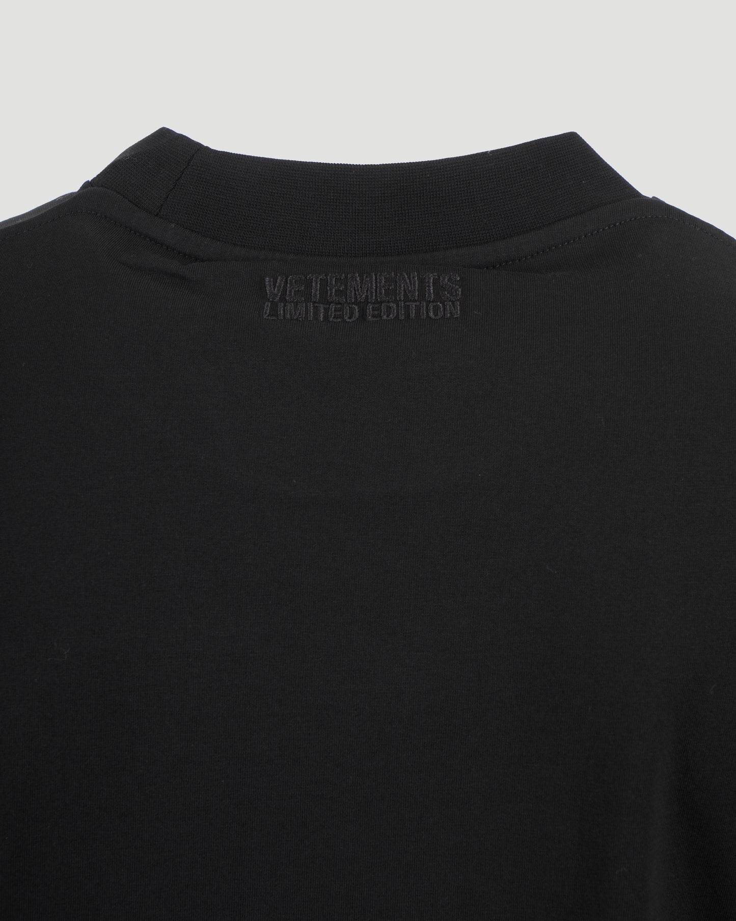 Black T-Shirt With Logo