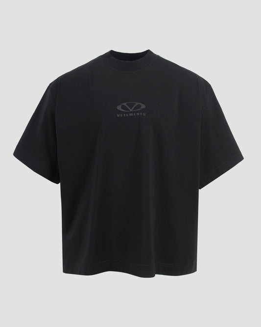 Black T-Shirt With Logo