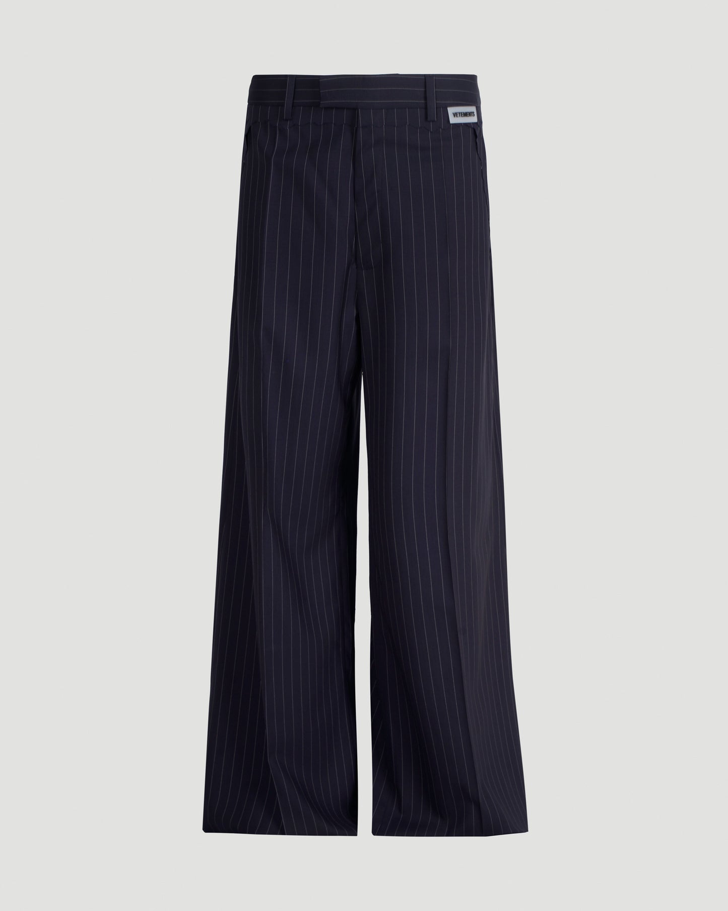 STRIPED TROUSERS IN NAVY and WHITE
