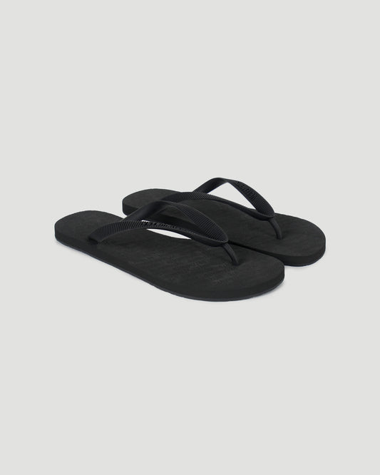 LOGO FLIP FLOPS IN BLACK