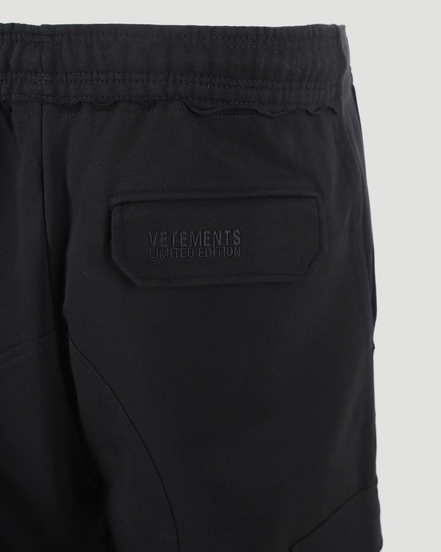 CARGO TRACK PANTS IN BLACK