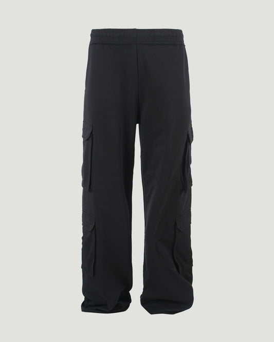 CARGO TRACK PANTS IN BLACK