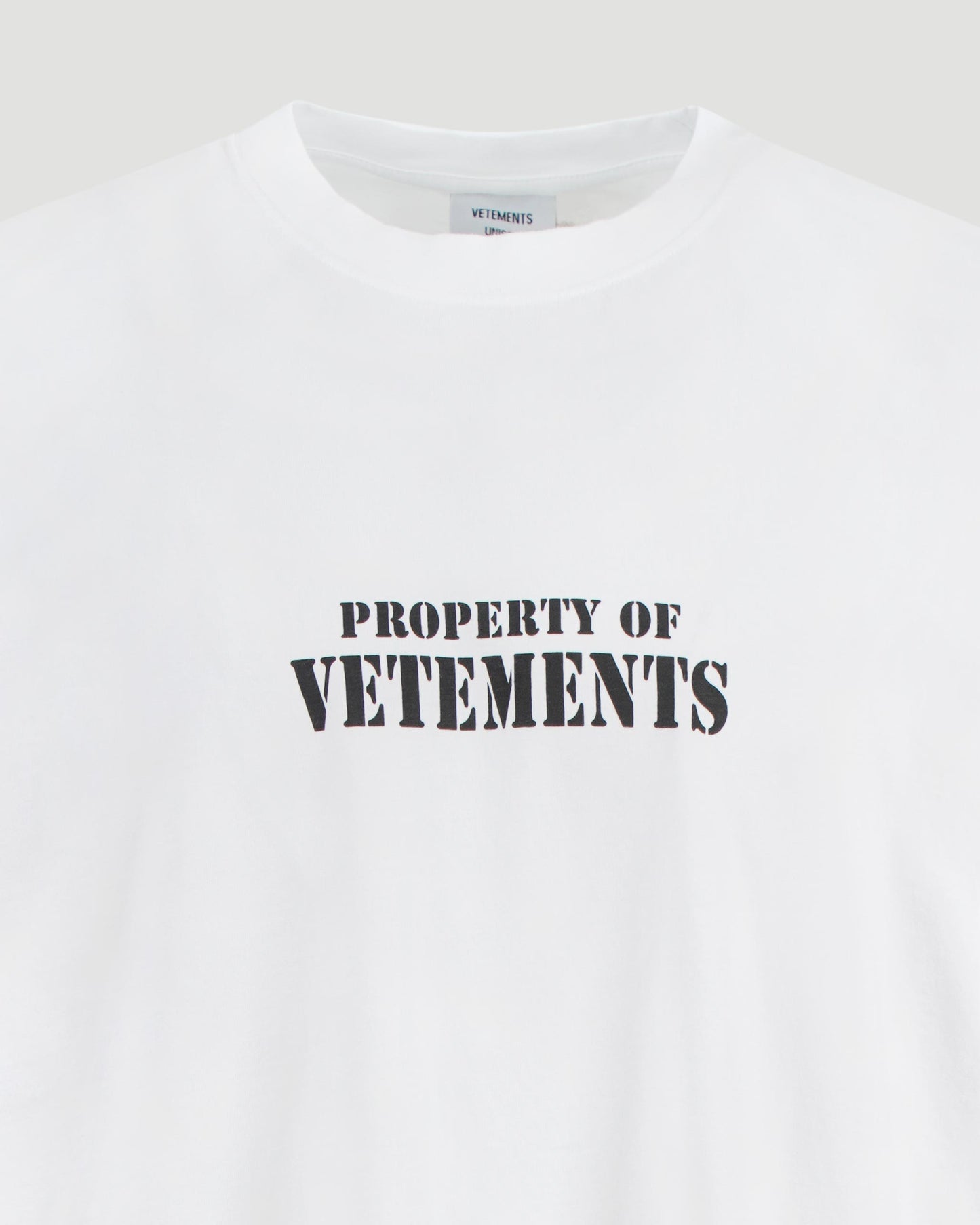 COTTON T-SHIRT IN WHITE