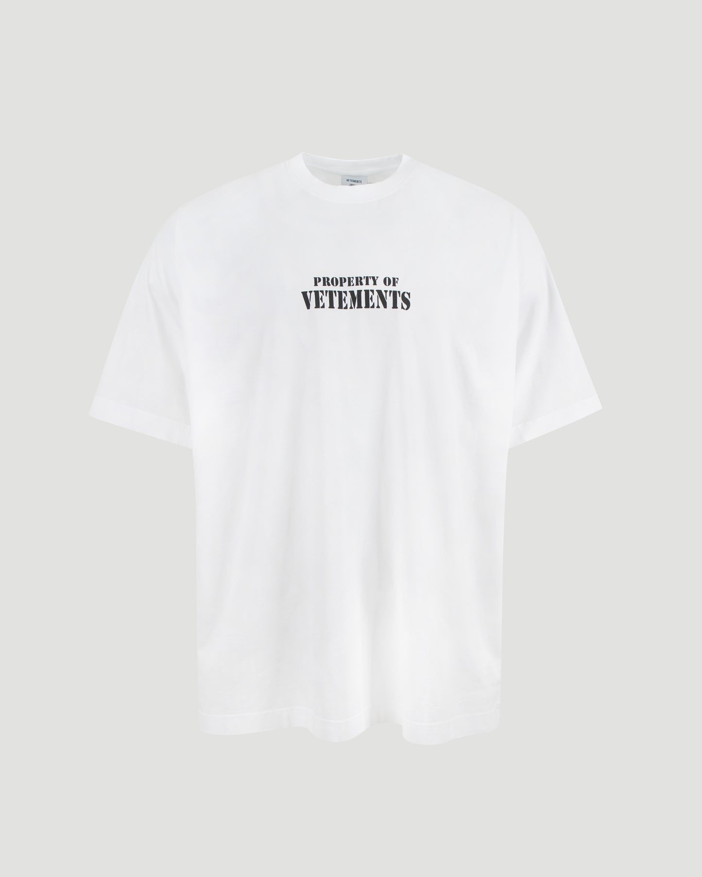 COTTON T-SHIRT IN WHITE