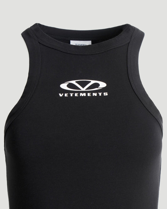 Black Dress With Logo