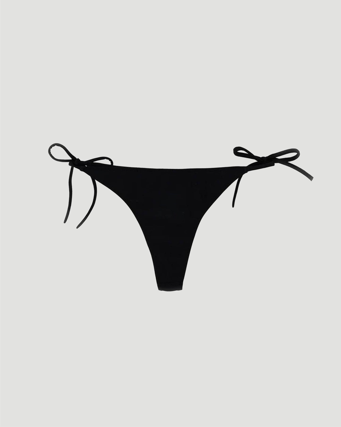 Logo Bikini Bottoms in Black