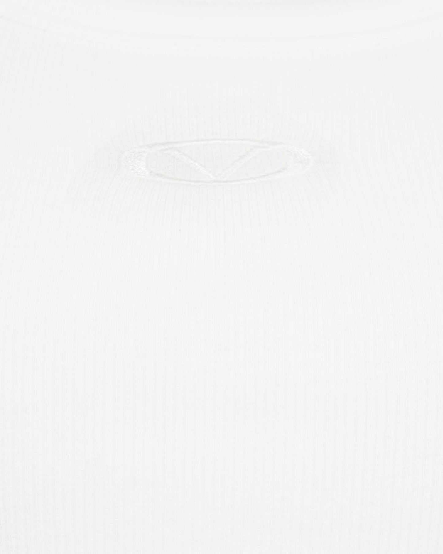 Cotton Tank Top in White