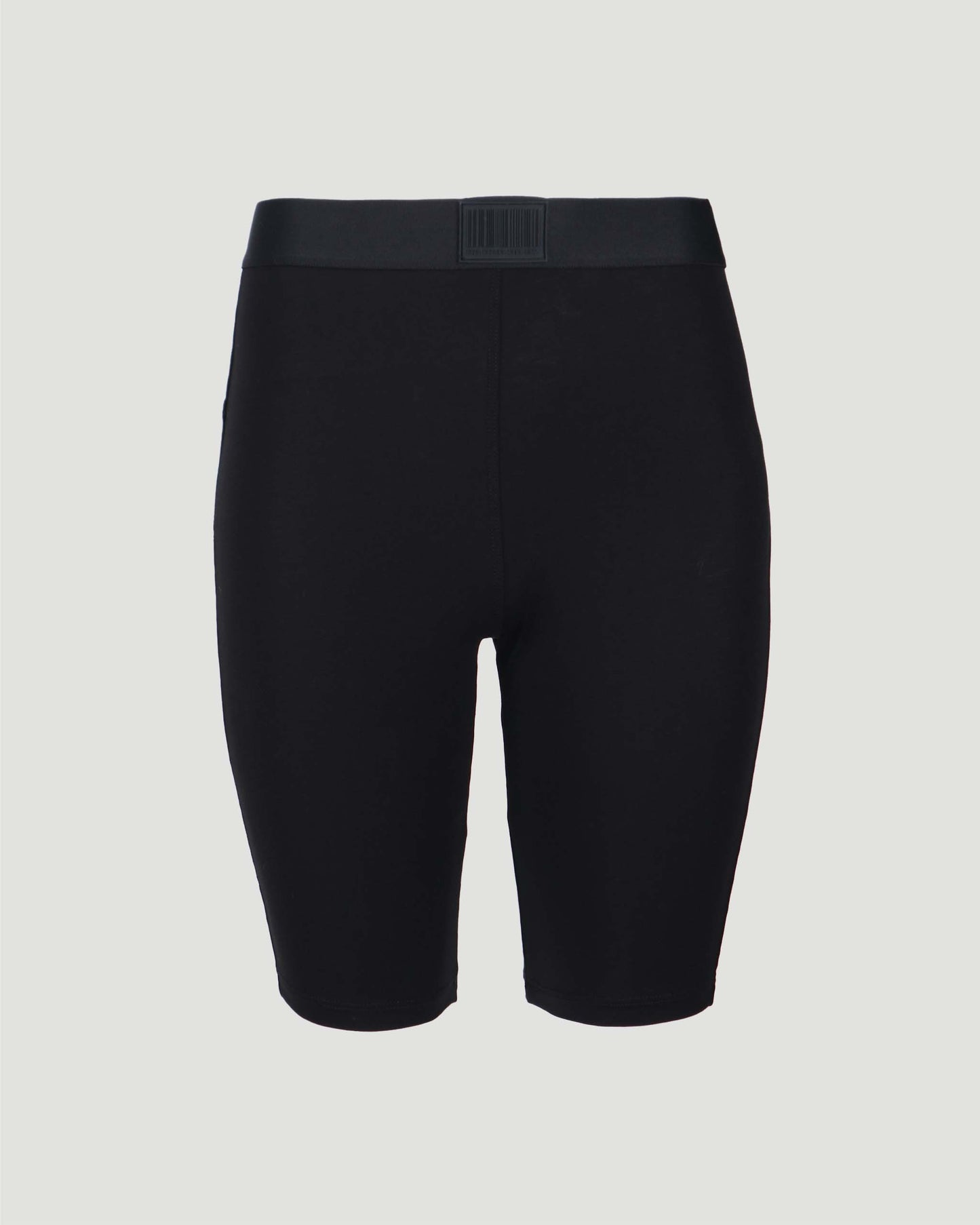 COTTON CYCLING SHORTS IN BLACK